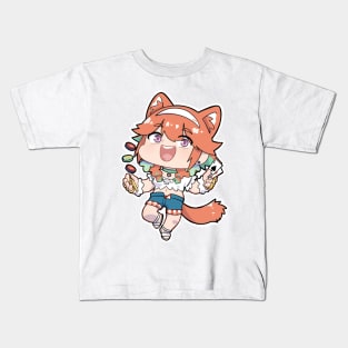 Takanashi Kiara Chibi Kids T-Shirt